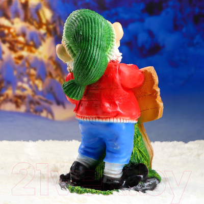 Изображение товара Фигурка для сада Хорошие сувениры Гном с табличкой / 1134711