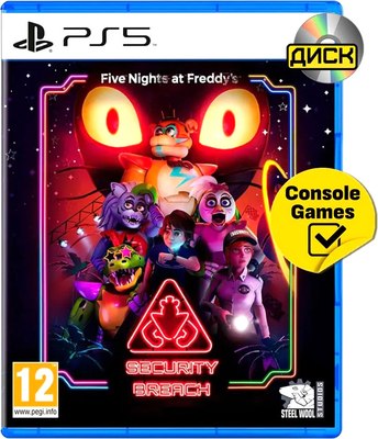 Игра для игровой консоли PlayStation 5 Five Nights at Freddy's:Security Breach (EU pack,RU subtitles)