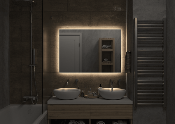 Купить Зеркало Континент Trezhe Led 100x80 в Бобруйске