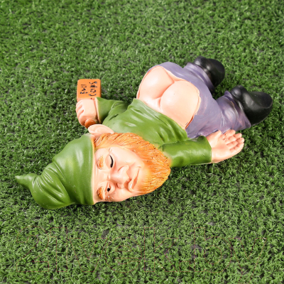 Изображение товара Фигурка для сада Хорошие сувениры Гном спящий пьяный / 9944778