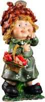 

Фигурка для сада, Гномик с корзинкой грибов / 4855589