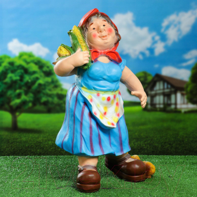 Изображение товара Фигурка для сада Хорошие сувениры Дачница в платье / 1259517