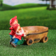 Миниатюра изображения товара Фигурка для сада Хорошие сувениры Два гнома с телегой / 3866572