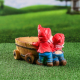 Миниатюра изображения товара Фигурка для сада Хорошие сувениры Два гнома с телегой / 3866572