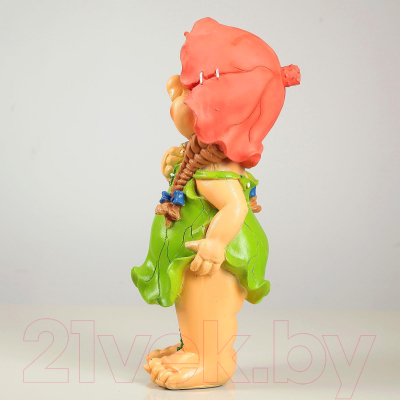 Изображение товара Фигурка для сада Хорошие сувениры Девочка гном с корзинкой / 1126883