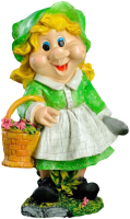 

Фигурка для сада, Девочка с корзинкой в руке / 6255358