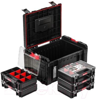 Набор ящиков для инструментов QBrick System Pro Two Organiser Multi Z255987PG001 (черный)