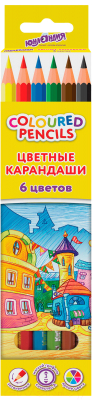 Набор цветных карандашей Юнландия Классические / 181835