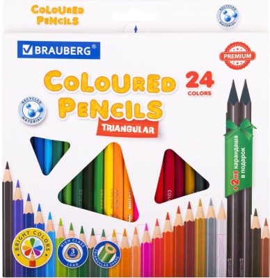 Набор цветных карандашей Brauberg 181937
