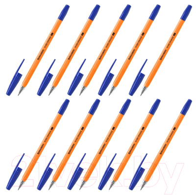 Набор шариковых ручек Brauberg 143951 (синий, 10шт)