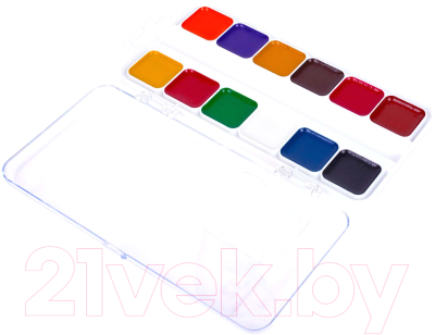 Изображение товара Акварельные краски Юнландия 192362 (12цв)