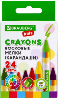 Восковые мелки Brauberg Kids / 271697 (24цв) - 