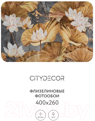 Фотообои листовые Citydecor Blossom 20 (400x260см)