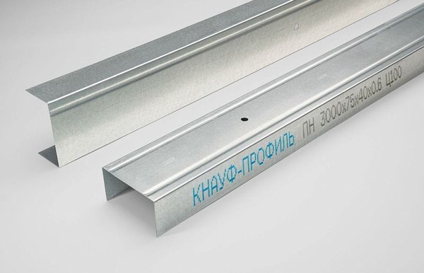 Профили для гипсокартона Knauf ПН 75х40х0.6 / 374898 (1шт, 3м)