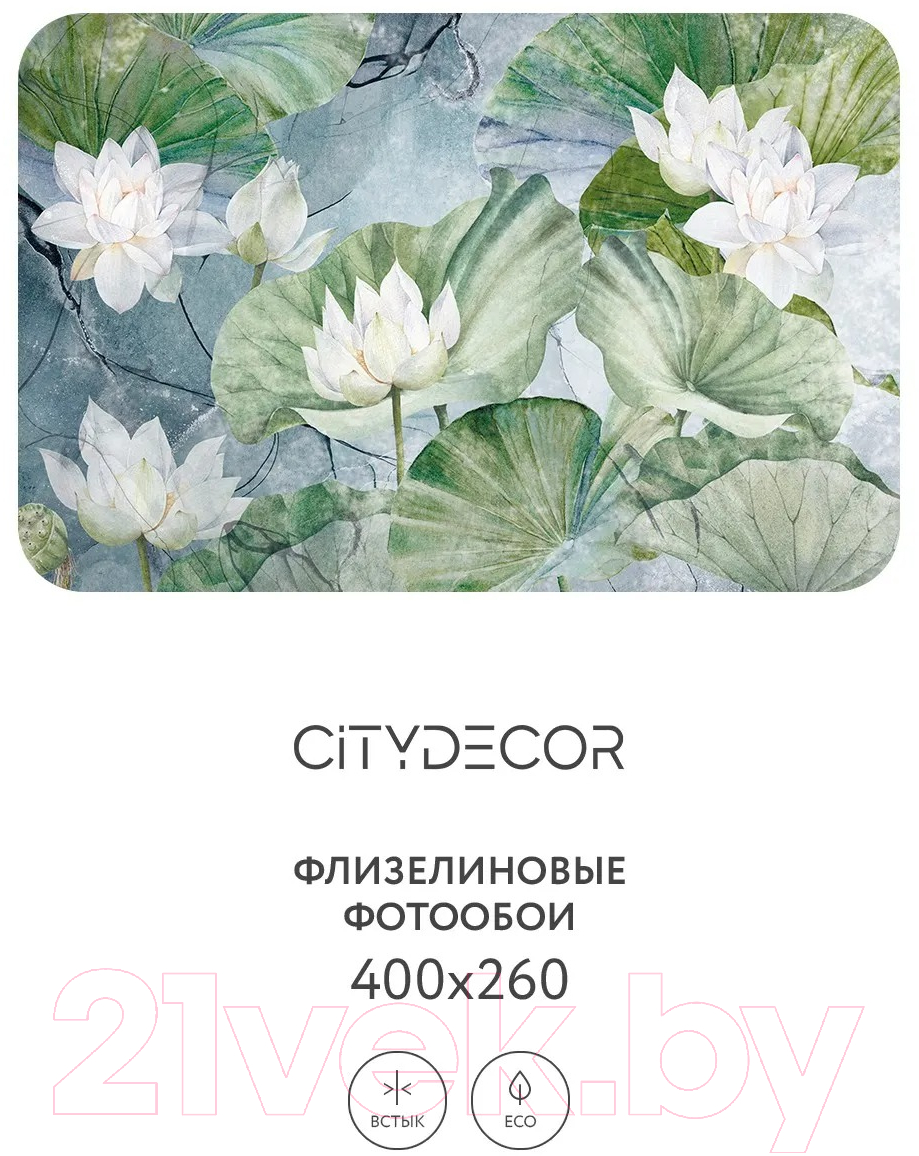 Фотообои листовые Citydecor Blossom 26