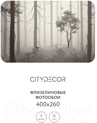Фотообои листовые Citydecor Dark Side 35 (400x260см)