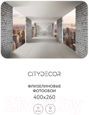 Фотообои листовые Citydecor Города и архитектура 83 (400x260см)