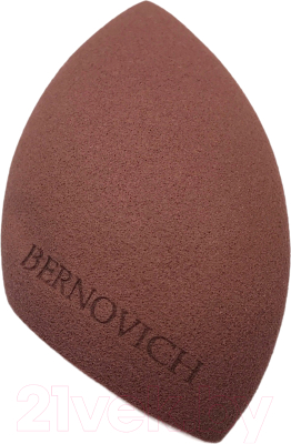 Спонж для макияжа Bernovich срезанная капля (dark chocolate)