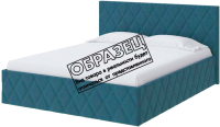 Двуспальная кровать Proson Fresco Forest 562 80x200  (голубой) - 