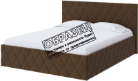 Двуспальная кровать Proson Fresco Forest 16 80x200  (коричневый) - 