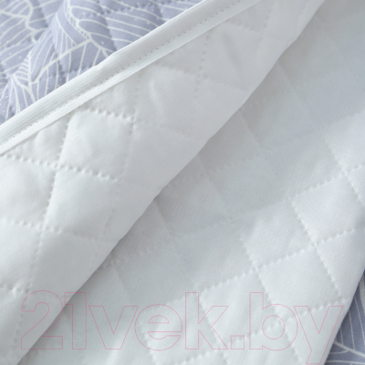 Комплект постельного белья с покрывалом Атра Вернисаж / 10617333 (светло-серый)