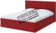 Двуспальная кровать Proson Fresco Forest 13 90x200  (красный) - 