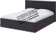 Двуспальная кровать Proson Fresco Forest 520 80x200  (темно-серый) - 