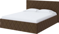 Двуспальная кровать Proson Fresco Savana Chocolate 80x200  (шоколад) - 