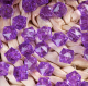 Набор бусин декоративных ХоббиБум Акриловые граненые квадратные 10мм 500гр (фиолетовый) - 