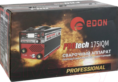 Инвертор сварочный Edon PROtech-175IQM + маска сварочная Хамелеон 90x35