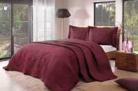 Набор текстиля для спальни TAC Perla CK / 60257638 (бордовый) - 