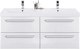 Тумба под умывальник Cezares DUET-N-1200-4C-SO-2-BL - 