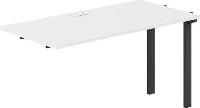 Стол-приставка Norden 280x60x75 / SG.264.WH.63.AN (антрацит/белый) - 