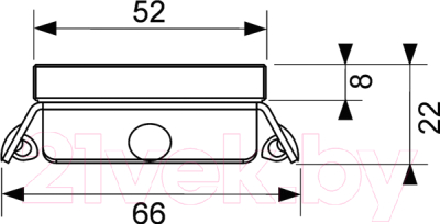 Решетка для трапа TECE Drainline 600991 (белый)