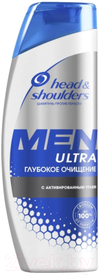 

Шампунь для волос Head & Shoulders, Глубокое очищение против перхоти
