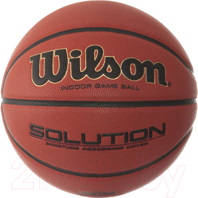Баскетбольный мяч Wilson Solution B0616X (размер 7)