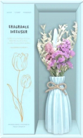 Аромадиффузор Miniso Reed Diffuser. Rose&Peony 4380 - 