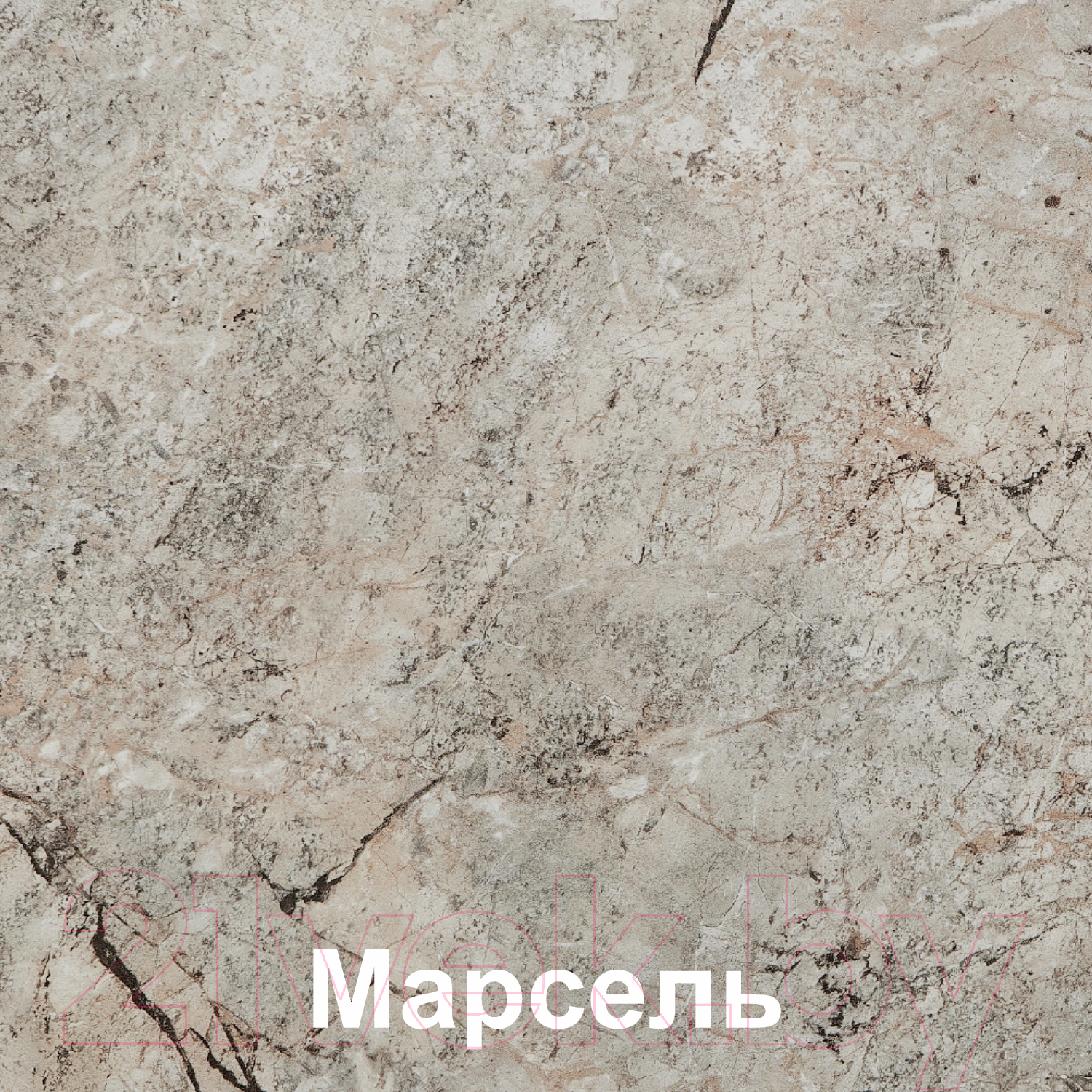 Шкаф-стол кухонный Кортекс-мебель Корнелия Лира НШ60р3ш (ателье светлый/марсель) — фото 3