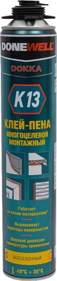 

Клей-пена, K13 DPP10UAU профессиональная всесезонная