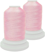 Набор вышивальных ниток Sentex 120D/2 1000 ярд B103-2 (светло-розовый) - 