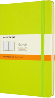 Записная книжка Moleskine Classic Large / 1215737 (120л, лайм) - 