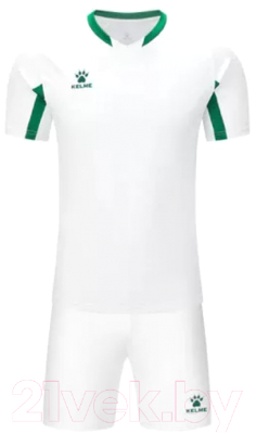 Футбольная форма Kelme Football suit / 7351ZB1129-105 (XL, белый)