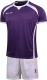 Футбольная форма Kelme Short Sleeve Football Set / K15Z211-508 (XL, фиолетовый/белый) - 