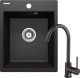Миниатюра изображения товара Мойка кухонная со смесителем Deante Corio ZRCB2103