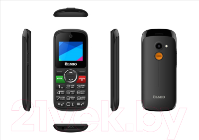 Изображение товара Мобильный телефон Olmio C18 / 043769 (черный)