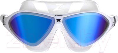 Очки для плавания ZoggS Horizon Flex Mask Titanium / 461109 (прозрачный/белый )