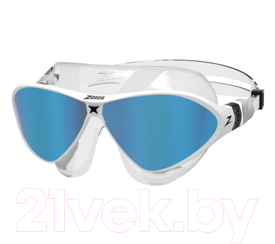 Очки для плавания ZoggS Horizon Flex Mask Titanium / 461109 (прозрачный/белый )