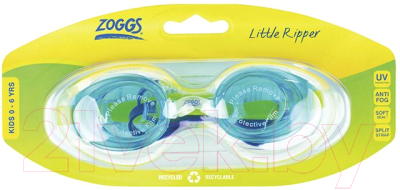 Очки для плавания ZoggS Little Ripper / 461417 (синий/зеленый)