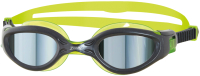 Очки для плавания ZoggS Phantom Elite Mirror Junior / 461316 (черный/зеленый) - 
