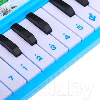Музыкальная игрушка Zabiaka Пианино. С Новым годом / 10330967 (синий)